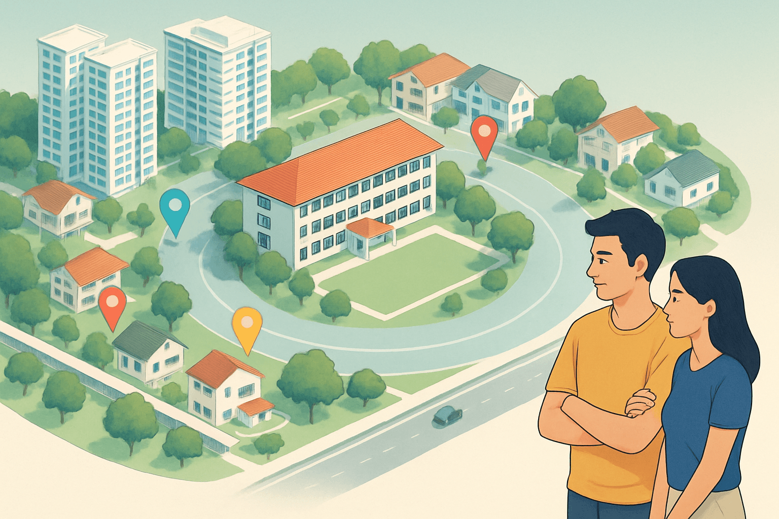 How to Read Past P1 Balloting Data by Distance Band in Singapore