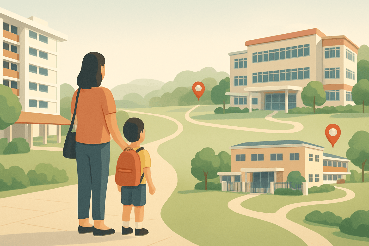 Preferred Primary School More Than 1km Away? How to Plan a Backup You Can Actually Use